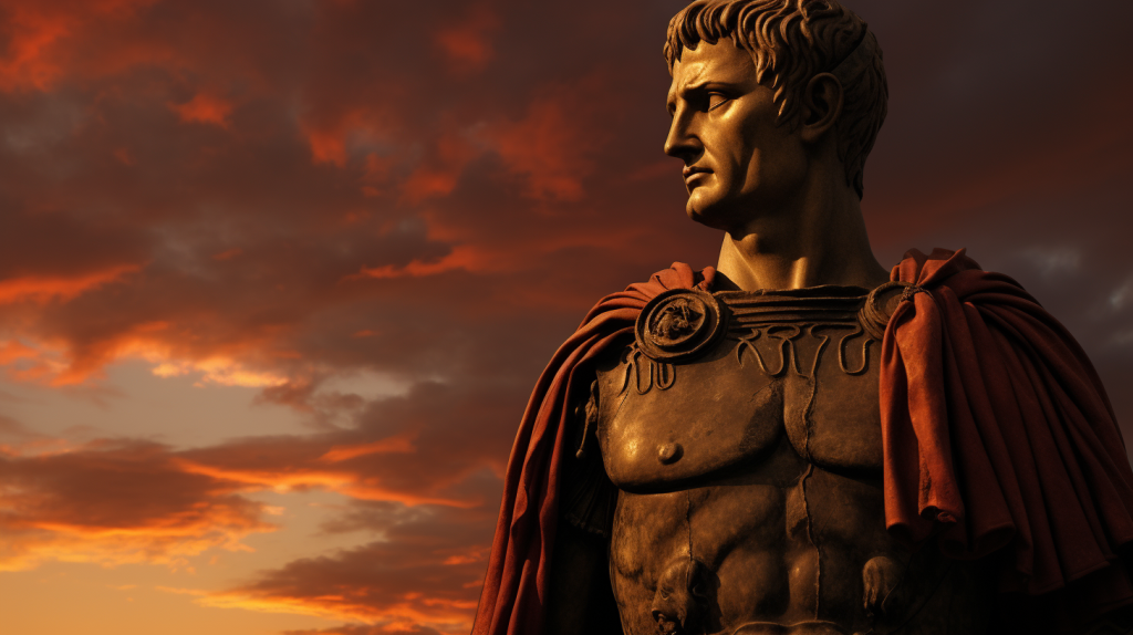 Recreación del emperador Augusto