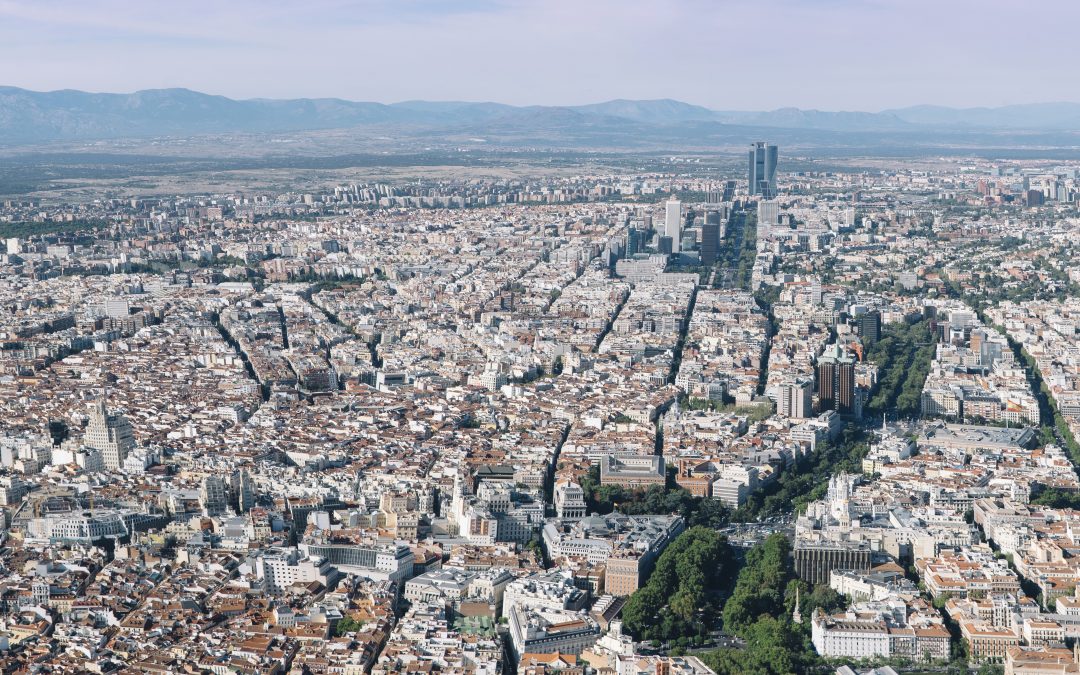 Panorámica de la ciudad de Madrid