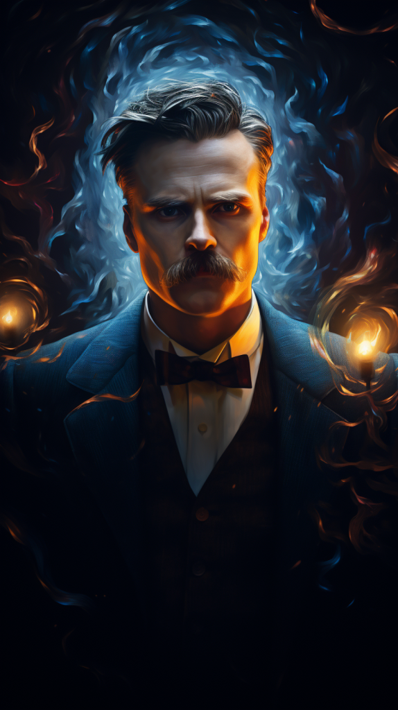 Retrato de Nietzsche