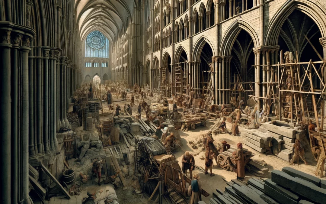 ¿Cómo se construían las catedrales medievales?